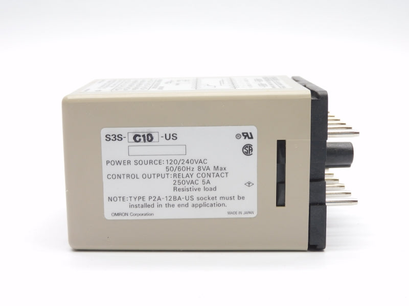 OMRON S3S-C10-US 120/240VAC 5A NSMP
