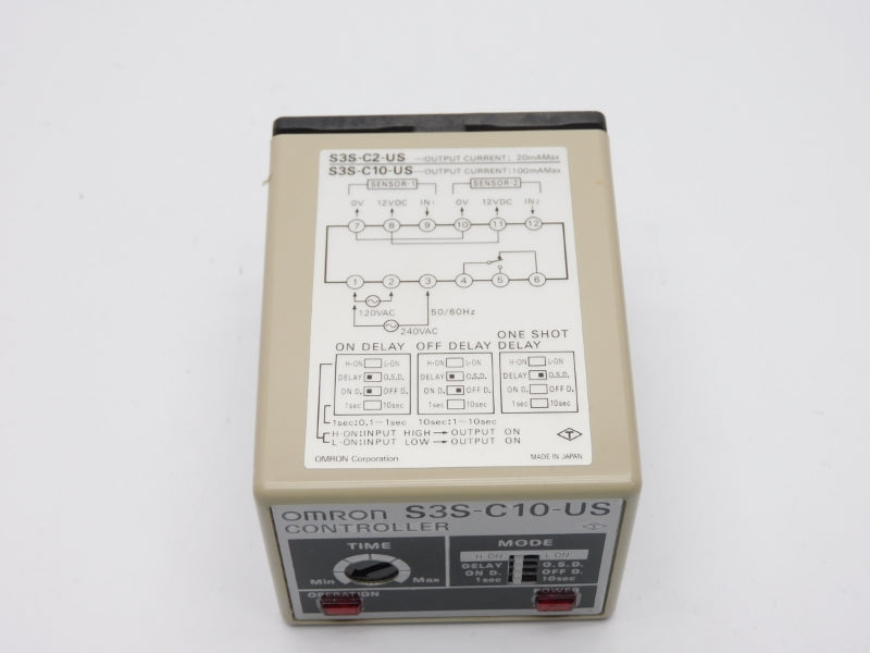 OMRON S3S-C10-US 120/240VAC 5A NSMP