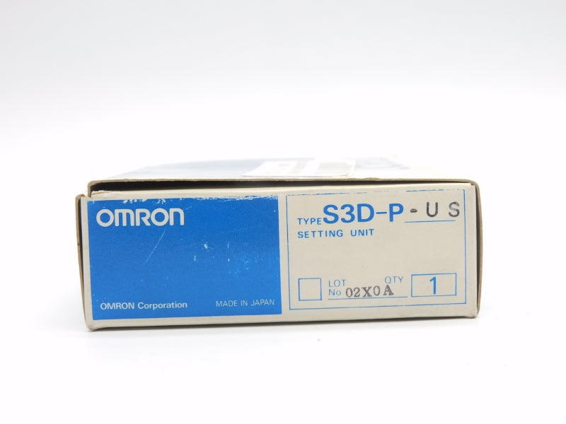 OMRON S3D-P-US NSMP