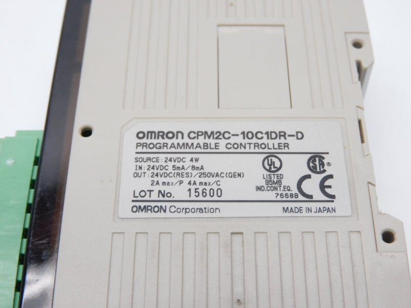 OMRON CPM2C-10C1DR-D 24VDC 4A NSNP
