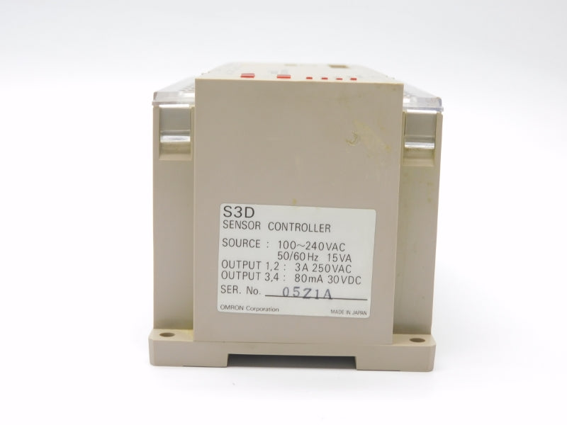 OMRON S3D8-CKF-US 100-240VAC 3A NSMP