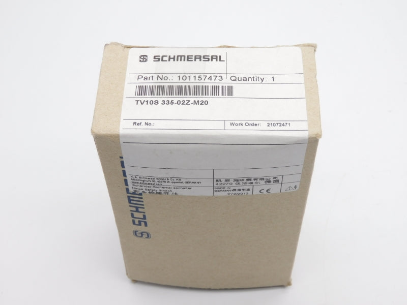 SCHMERSAL TV10S335-02Z-M20 101157473 500V NSMP