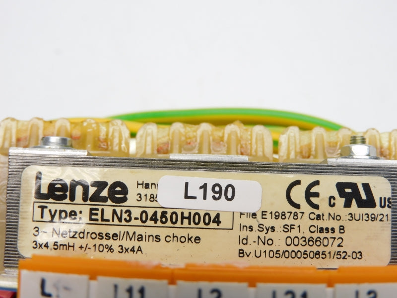 LENZE ELN3-0450H004 4A UNMP
