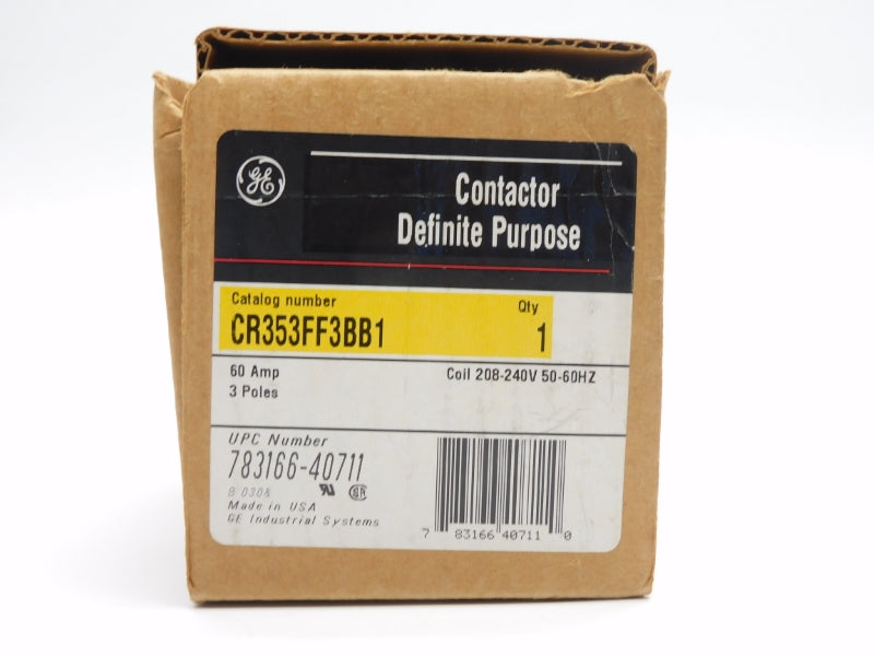GENERAL ELECTRIC CR353FF3BB1 208-240V 60A NSMP