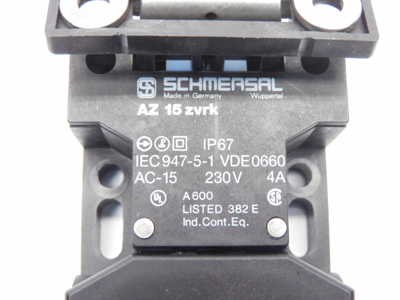 SCHMERSAL AZ15ZVRK 230V 4A NSNP