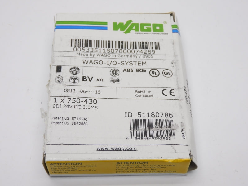 WAGO 750-430 24VDC NSMP