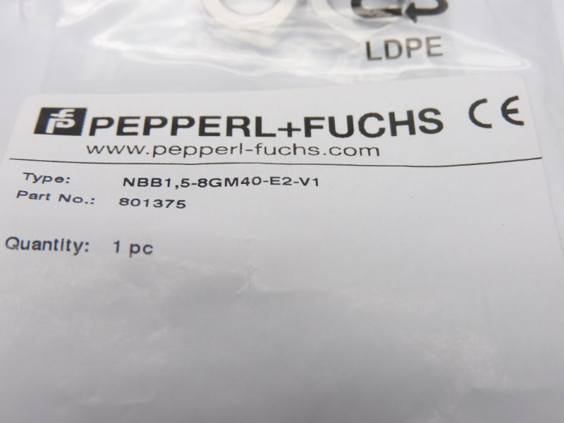 PEPPERL+FUCHS NBB1,5-8GM40-E2-V1 801375 NSMP
