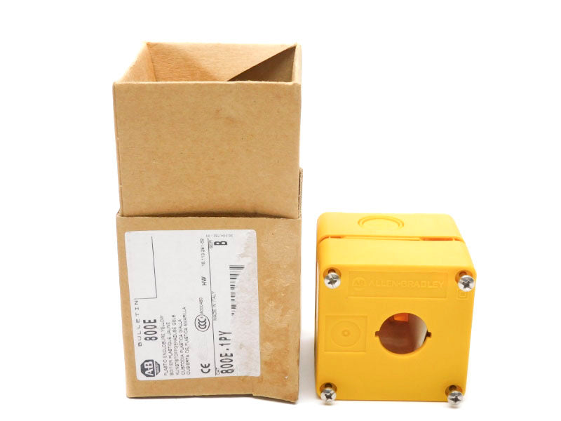 ALLEN BRADLEY 800E-1PY SER. B (BR/WH) NSMP
