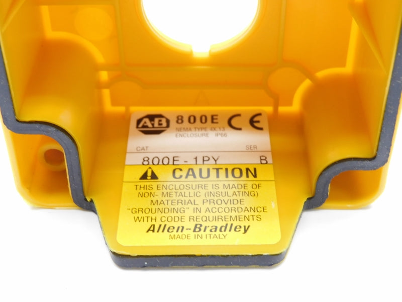 ALLEN BRADLEY 800E-1PY SER. B (BR/WH) NSMP
