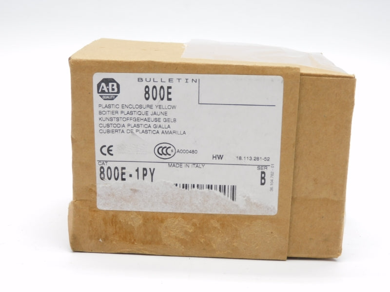 ALLEN BRADLEY 800E-1PY SER. B (BR/WH) NSMP