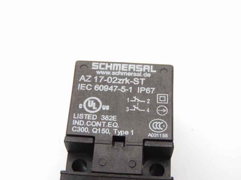 SCHMERSAL AZ17-02ZRK-ST (NO KEY) NSNP