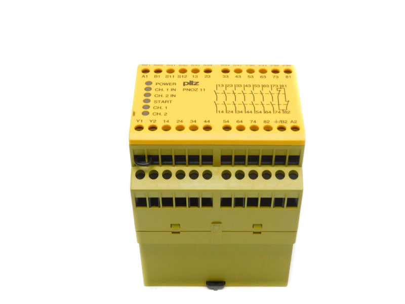 PILZ PNOZ1124VAC24VDC7N/O1N/C 774080 24VAC/VDC 8,0A NSNP