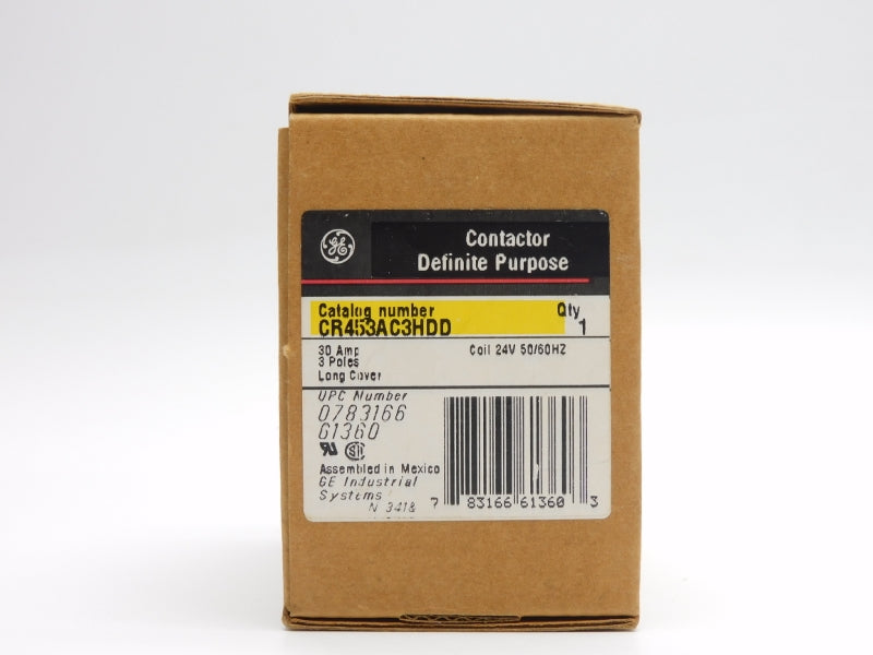 GENERAL ELECTRIC CR453AC3HDD 24V 30A NSMP