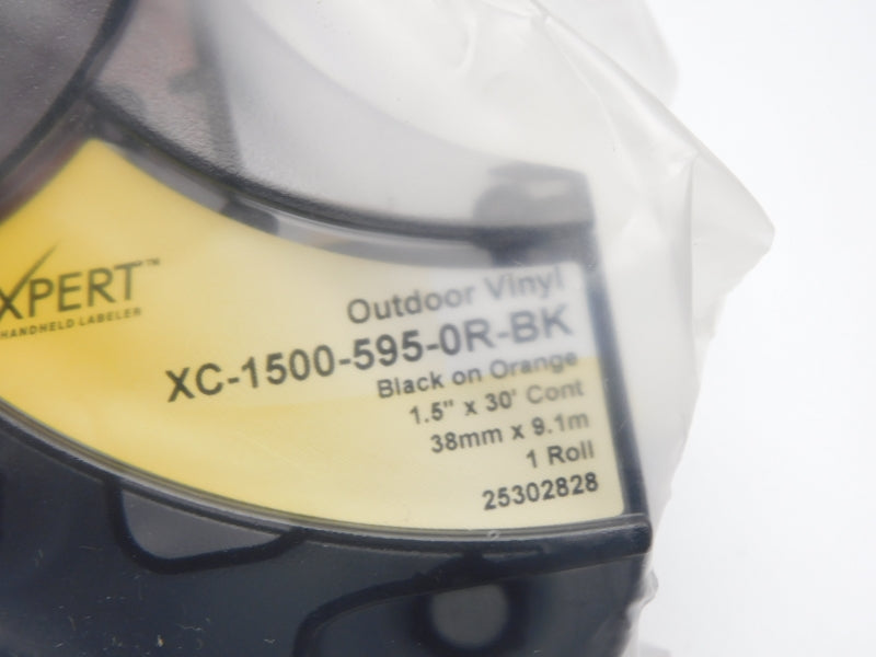 BRADY XC-1500-595-OR-BK NSMP