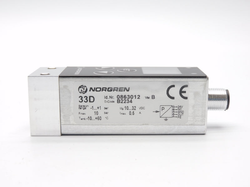 NORGREN 0863012 33D 10-32VDC 0.5A 10BAR NSNP