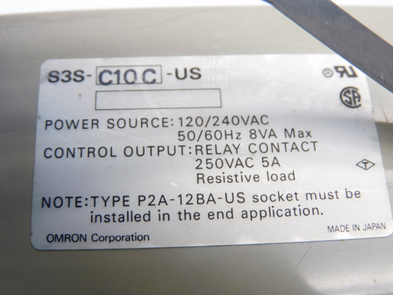 OMRON S3S-C10C-US 250VAC 5A NSNP