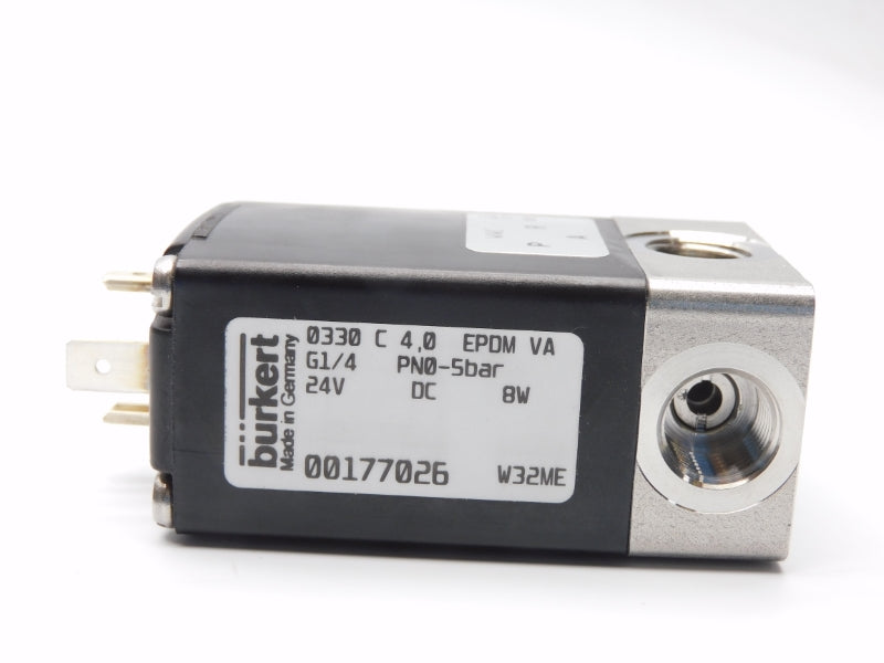 BURKERT 0330C4,0EPDMVAG-1/4 00177026 24VDC NSNP