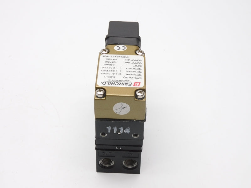 FAIRCHILD TD7800-401 3-15PSI NSMP