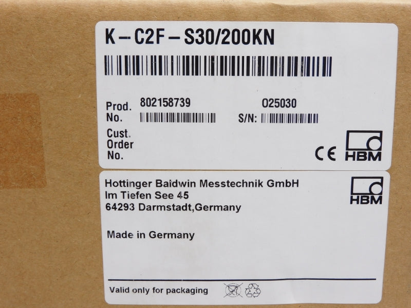 HBM K-C2F-S30/200KN NSMP