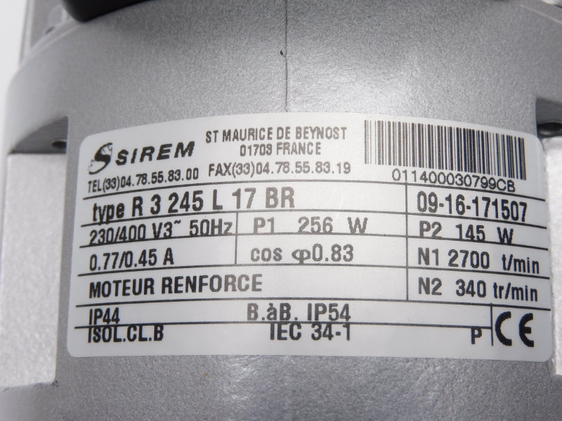 SIREM R3245L17BR 230/400V 0.77/0.45A NUPI
