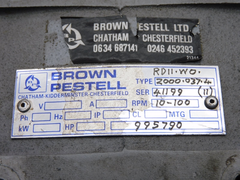 BROWN PESTELL RD11.W0.2000.037.4 UNMP