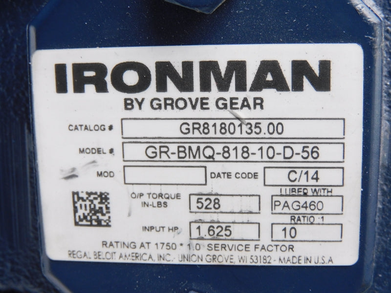 IRONMAN GR-BMQ-818-10-D-56 GR8180135.00 NSNP