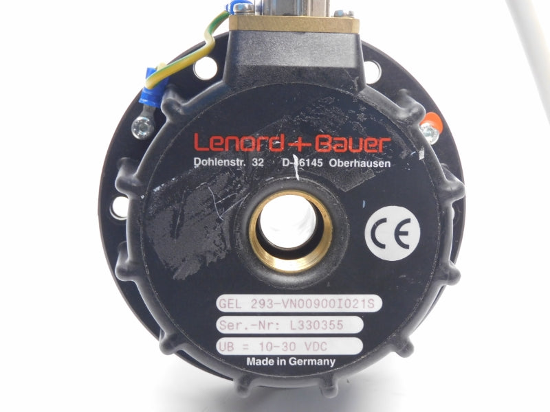 LENORD+BAUER GEL293-VN00900I021S 10-30VDC (AS PICTURED) UNMP
