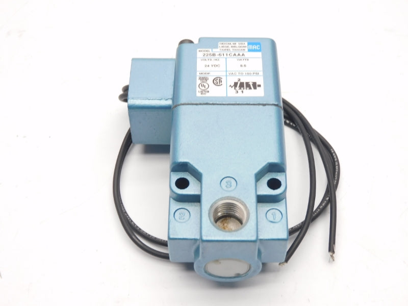 MAC 225B-611CAAA 24VDC 150PSI NSMP
