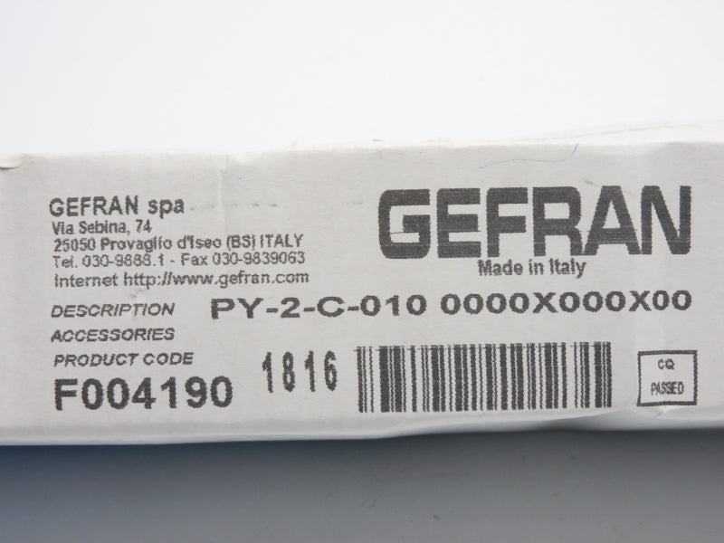 GEFRAN PY-2-C-010 NSMP