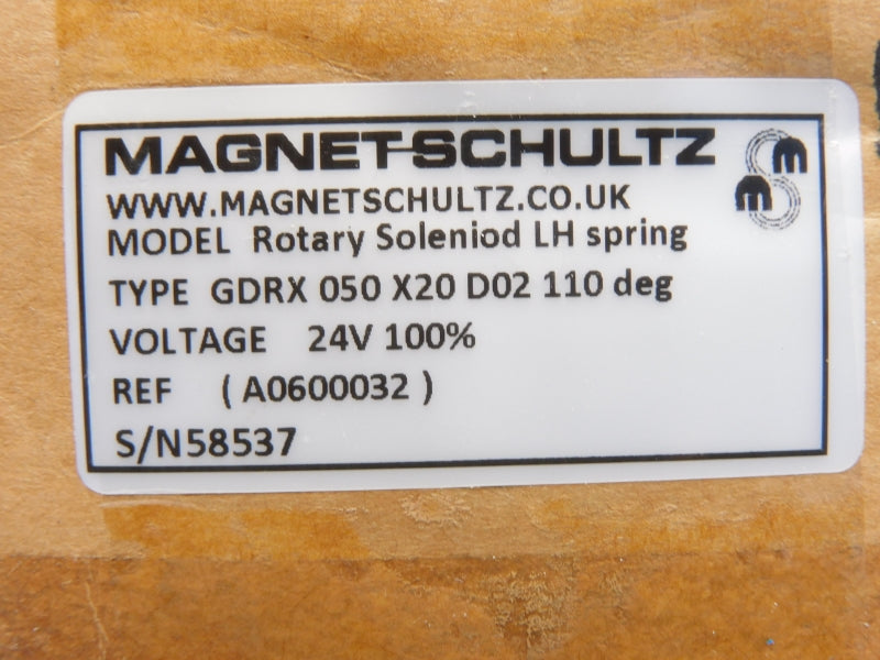 MAGNET SCHULTZ GDRX050X20D02110DEG 24V NSMP