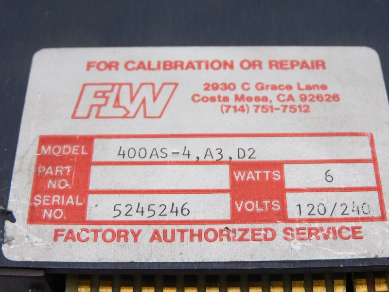 NEWPORT 400AS-4,A3,D2 120/240V UNMP
