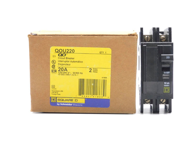 SQUARE D QOU220 120/240VAC 20A NSMP