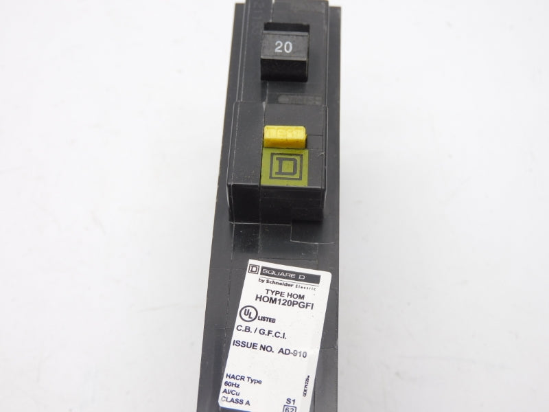 SQUARE D HOM120PGFI 120V 20A NSMP