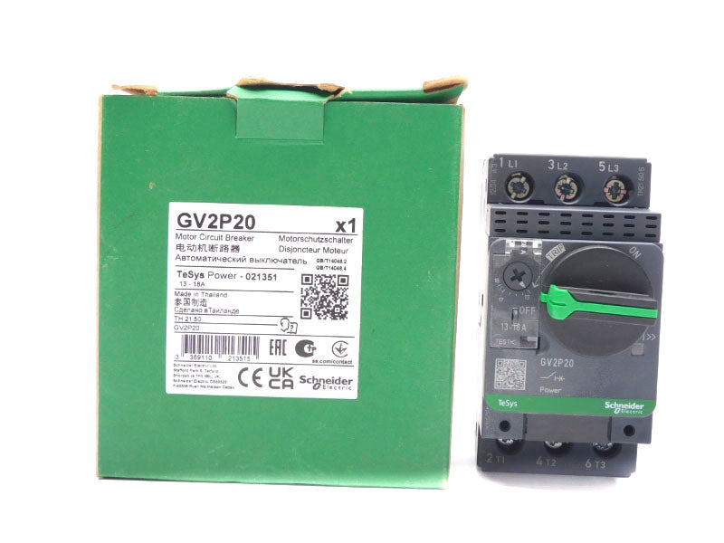 SCHNEIDER ELECTRIC GV2P20 690V 13-18A NSMP