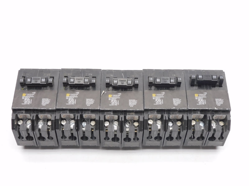 SQUARE D HOMT1515250CP 120/240V 15/50A (PKG OF 5) NSMP