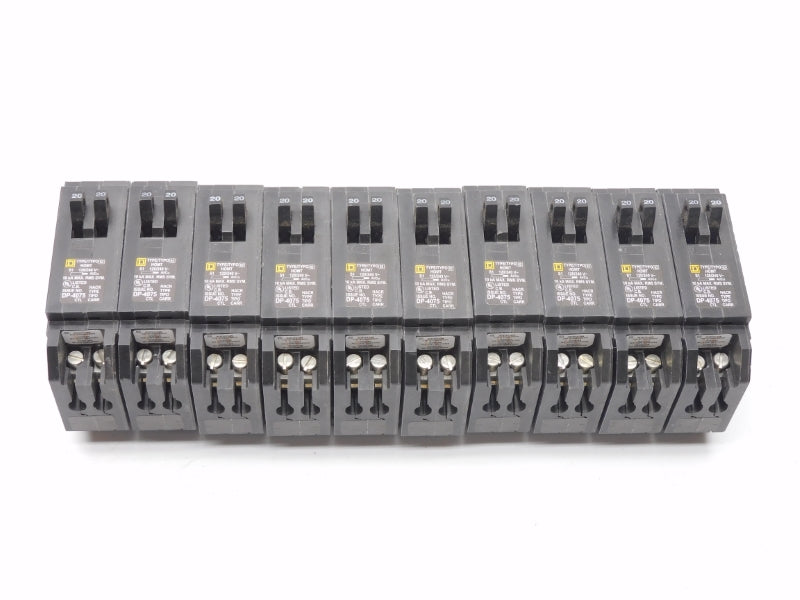 SQUARE D HOMT2020 120/240V 2-20A (PKG OF 10) NSMP