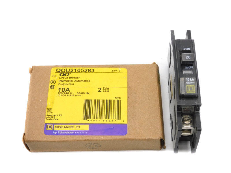 SQUARE D QOU2105283 120/240V 10A NSMP