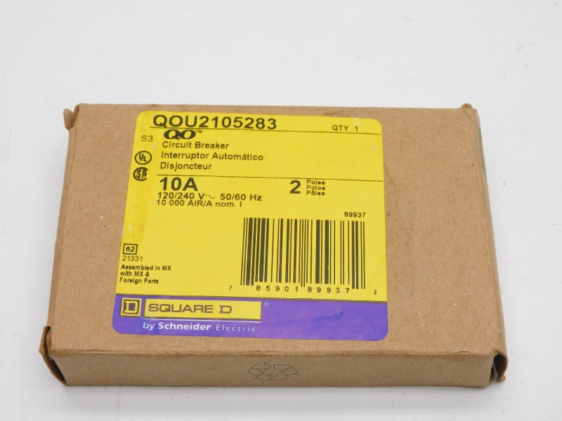 SQUARE D QOU2105283 120/240V 10A NSMP