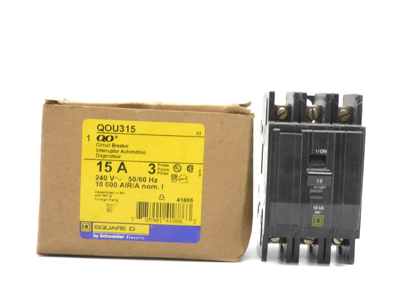 SQUARE D QOU315 240V 15A (AS PICTURED) NSMP