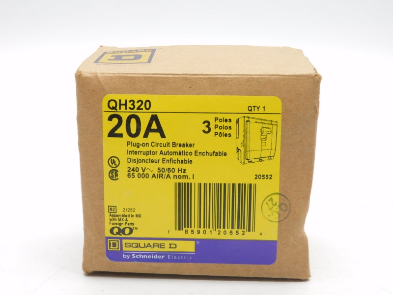 SQUARE D QH320 240V 20A NSMP