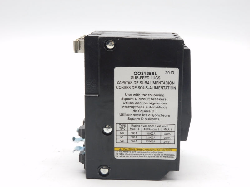SQUARE D QO3125SL 240V 125A (AS PICTURED) NSMP
