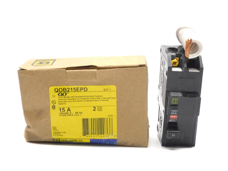 SQUARE D QOB215EPD 120/240V 15A NSMP