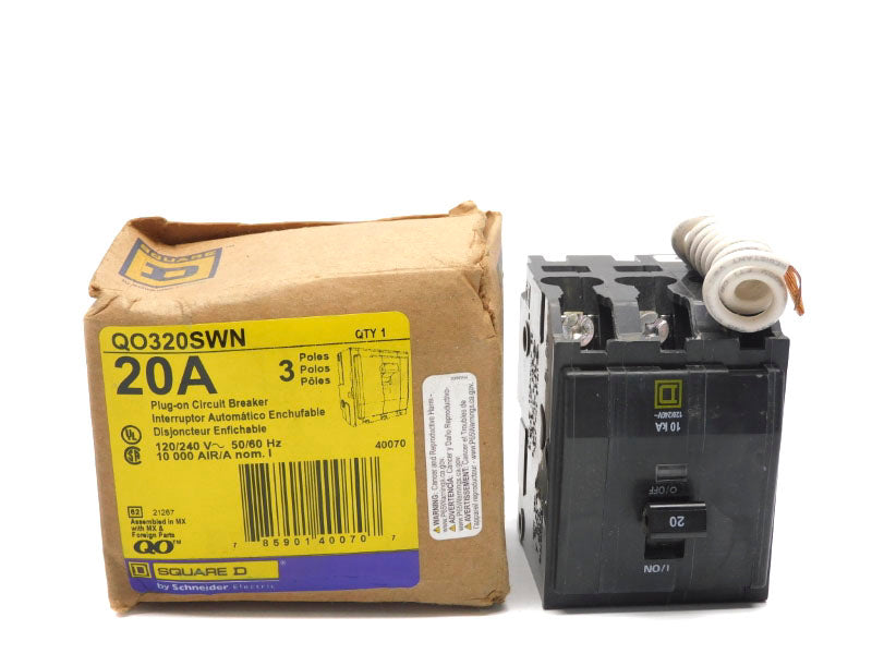 SQUARE D QO320SWN 120/240V 20A NSMP