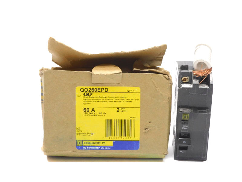 SQUARE D QO260EPD 120/240V 60A (AS PICTURED) NSMP