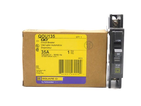 SQUARE D QOU135 120/240V 35A NSMP