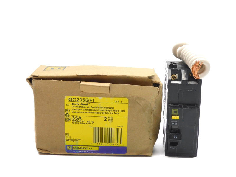 SQUARE D QO235GFI 120/240V 35A (AS PICTURED) NSMP