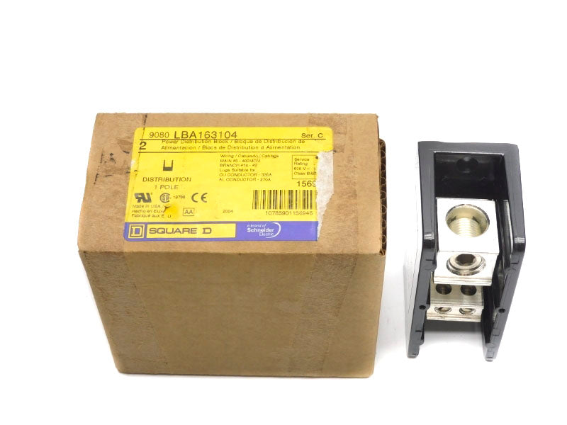 SQUARE D 9080LBA163104 SER. C 600V 335A (PKG OF 2) NSMP