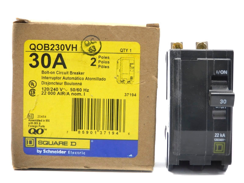 SQUARE D QOB230VH 120/240V 30A (AS PICTURED) NSMP