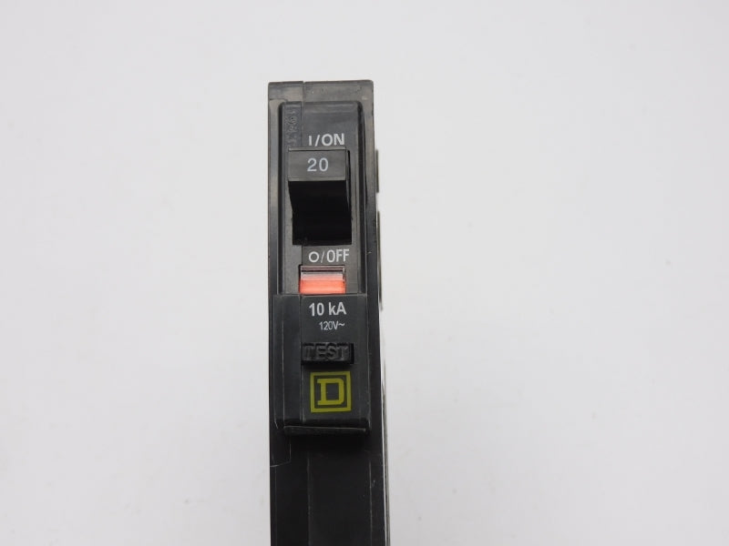SQUARE D QOB120GFI 120V 20A (AS PICTURED) NSNP