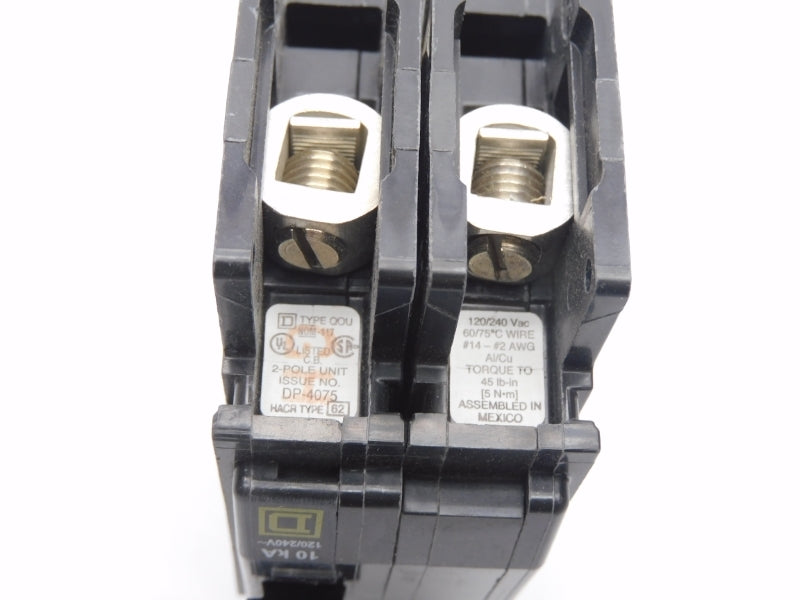 SQUARE D QOU240 120/240V 40A NSNP